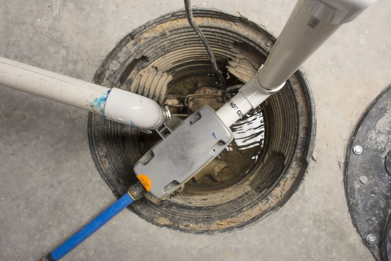 Sewage Sump Pump Installation